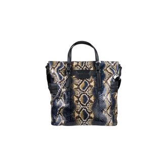Jimmy Choo London Pre-owned Satchel - Heren - Pre-owned - Veelkleurig - Maat: ONE Size Leer