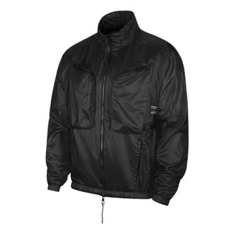 Nike Jordan Air Jordan Solid Color Zipper Jacket Black DM1864-010