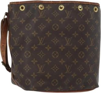 Louis Vuitton Pre-owned Bucket Bags, female, Brown, Size: ONE SIZE Pre-owned Bucket Bag