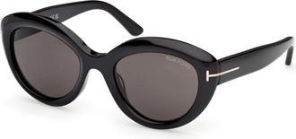Tom Ford Anders-02 Zonnebril - Heren - Zonnebrillen - Zwart - 62 MM - Accessoires