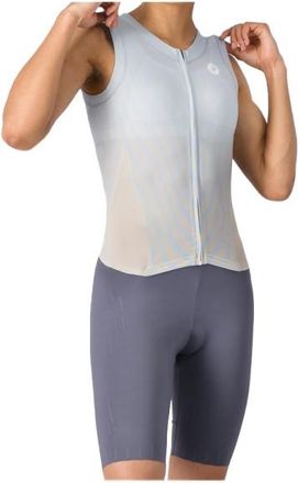 Castelli Free Sanremo Tri Suit Sleeveless Veloeinteiler f&uuml;r Damen | grau