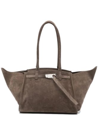 Benedetta Bruzziches logo-patch tote bag - Brown