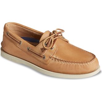 Sperry Top-Sider Authentic Original Boat Shoe in Oatmeal at Nordstrom, Size 9