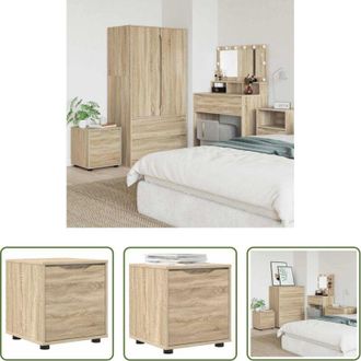 vidaXL vidaXL Armadio moderno - Mobile da Bagno Rovere Sonoma 40,5 x 40 x 44 cm