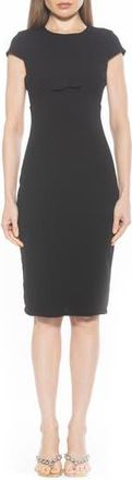 Alexia Admor Evan Sheath Dress in Black at Nordstrom Rack, Size X-Small