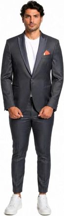 Bharnaba Tokyoraso-Ab 213 Pak - Heren - Business pakken - Blauw - 2XL - Polyester - Kostuums