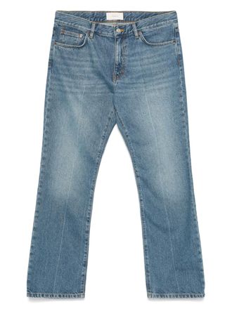 Jeanerica logo-patch jeans - Blue