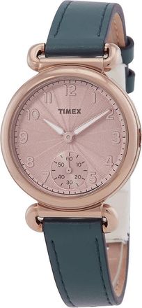 Timex Model 23 Quartz Rose Gold Dial Ladies Watch TW2T88200