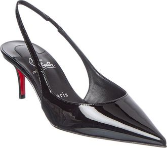Christian Louboutin Miss Z 60 Patent Slingback Pump