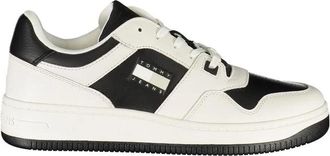 Tommy Hilfiger Bianco Sneaker - Heren - Sneakers - Wit - 40 EU - Leer - Schoenen
