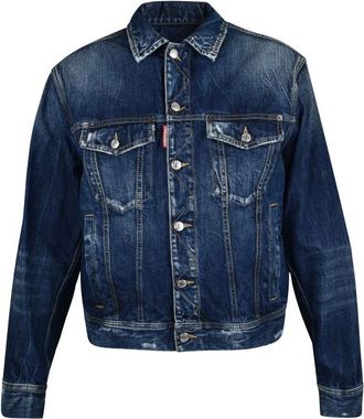 Dsquared2 Jeansjack Blauw