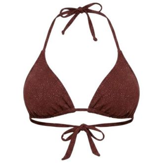 Banana Moon Crico Sparklesun Bikini-Top f&uuml;r Damen | rot