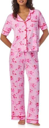Room Service PJs Print Pajamas in Pink Print at Nordstrom, Size X-Small