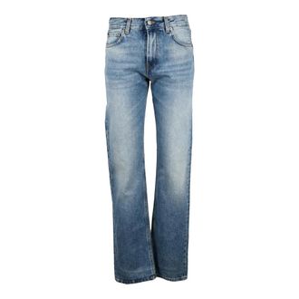 Haikure Straight Jeans - Dames - Regular Fit Jeans - Blauw - W24 - Katoen - Jeans
