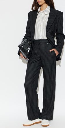 Isabel Marant Wool Trousers Noanda, Womens, Black