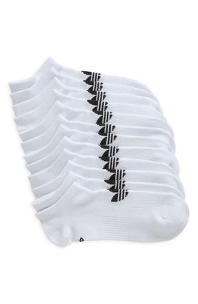 adidas 6-Pack Originals Superlight Ankle Socks in White at Nordstrom, Size Medium