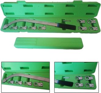 Trade Shop Trade Shop - Chiave Chiavi Tendi Cinghia Tendicinghia 9 Pz Metrica Poligonale Da 12 A 19