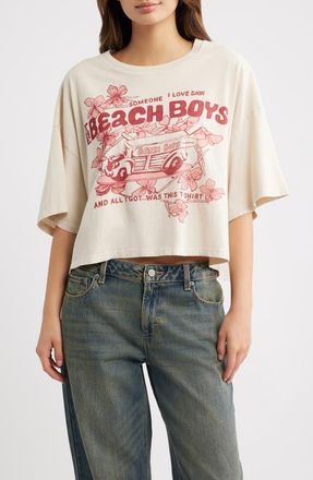Daydreamer The Beach Boys Someone I Love Graphic T-Shirt in Dirty White at Nordstrom