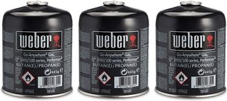 Weber Cartucho De Gas Weber Paquete De 3