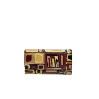 Emilio Pucci Pre-owned Leren Portemonnee - Dames - Vintage Accessoires - Veelkleurig - ONE Size - Leer - Vintage