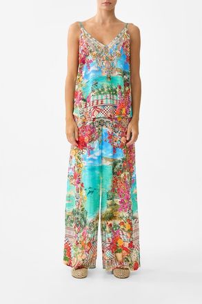 Camilla Straight Leg Pant in Meet Me In Mallorca at Nordstrom, Size Xx-Small Au