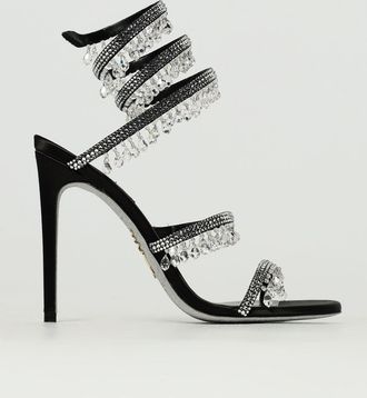 Rene Caovilla Heeled Sandal RENE CAOVILLA Woman color Black