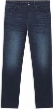 HUGO BOSS Delaware Slim-fit Jeans - Heren - Slim Fit Jeans - Blauw - W38 - Katoen - Jeans