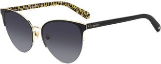 Kate Spade New York Zonnebrillen Izara/G/S - Dames - Zonnebrillen - Zwart - 57 MM - Accessoires