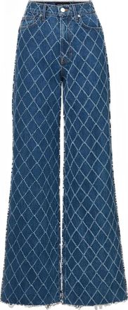 Veronica Beard Jeans a gamba ampia - Blu