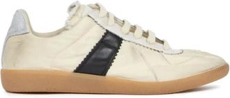 Maison Margiela Schoenen, Heren, Wit, 41 EU, Leer, Sneakers
