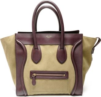 Celine Green Tote Bag (Pre-Owned)
