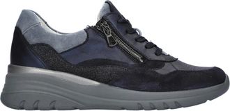 Waldl&auml;ufer Heren, Schoenen, Blauw, Maat: 38 EU Leer