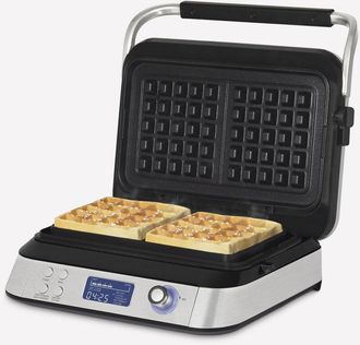 H.Koenig Hkoenig - Gofrera Programable, Pantalla Lcd, 5 Programas, 7 Niveles De Dorado, 1600w - Ref. Gfx800