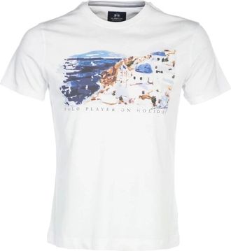 La Martina Dames, Tops, Wit, Maat: XL Katoen