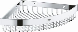 GROHE Selection Cube - Porta accessori a griglia, cromato 40809000 - Grohe
