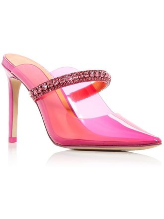 Kurt Geiger Duke Vinyl Womens Slip On Stiletto Slide
