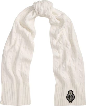 Ralph Lauren Cb Crst Ptch Scarf