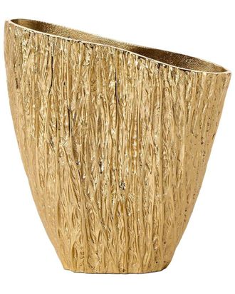Tozai Home Home Pleats Vase With Slope Top Edge