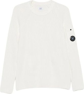 C.P. Company C.p. Company - Maglione - Heren - Truien - Wit - Maat: M Katoen