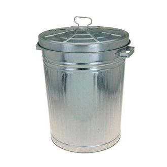 Wurko Cubo Basura Zinc 55 L 41x52 Cm Progarden