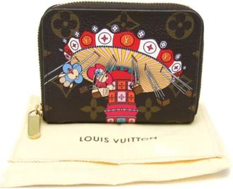 Louis Vuitton Pre-owned Wallets, female, Brown, Size: ONE SIZE Pre-owned Canvas Wallet