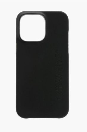 Off-white Leather BOOKISH Cover for iPhone 14 Pro Max with Tone-on-Ton size One