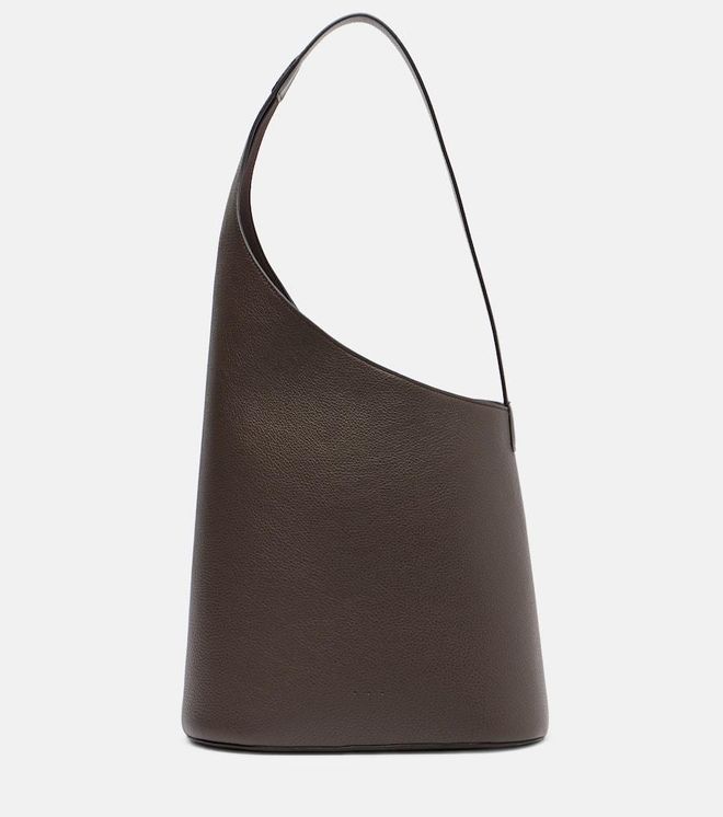 Demi Lune leather tote bag
