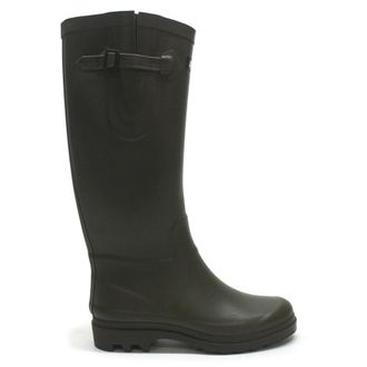 Aigle Aiglentine 2 NL Rubber Womens Calf Length Boots - Kaki - Size:UK 6.5