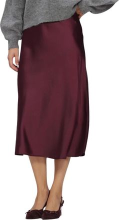 Y.A.S Y.a.s, Rokken, Dames, Rood, L, Polyester, Yaspella HW Midi Rok