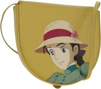 Loewe Pre-owned Pouch - Dames - Vintage Schoudertas - Geel - ONE Size - Leer - Vintage
