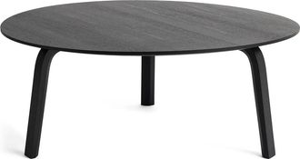 HAY Bella Couchtisch &Oslash; 80 cm / H 32 cm, schwarz