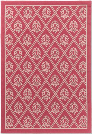 Laura Ashley In-/Outdoor Designer Teppich Porchester Poppy Red