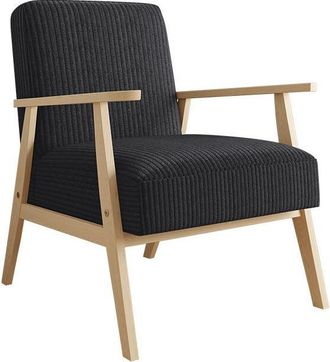 Mirjan24 Mobilier1 - Sill&oacute;n Clovis 100, Poso 135, 76x59x67cm, Tapiz, Patas: Madera, 0