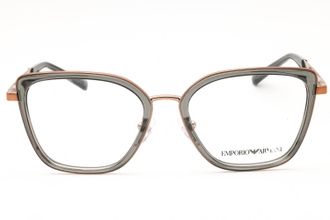 Emporio Armani 0EA1152 Cat Eye Metal Frame Eyeglasses - Rose Gold